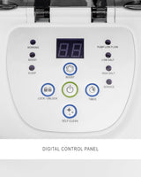 QS1200 Krystal Clear Saltwater Chlorine System for Above Ground Pools: Keeps Water Clear – Reduces Chemical Use – Sleek Control Panel with Buttons – Up to 15000 Gallon Pools image 2