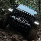 13,500-pound load capacity electric winch - 12-volt DC power supply, suitable for off-road trailer towing, dual-function wireless remote control image 3