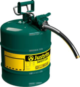 5-Gallon Type II Red Safety Gas Can – OSHA-Approved Steel Fuel Container with Flame Arrester, Self-Closing Lid & 1" Flexible Spout (7250130) image 2