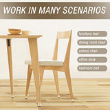 BUMACO 40Pcs Chair Leg Floor Protectors Silicone Covers to Protect Floors image 3