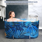 De-Stress 2023 Large Portable Folding Soaking Bathtub For Adults image 3