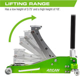 Tools 3-Ton Quick Rise Aluminum Floor Jack with Dual Pump Pistons & Reinforced Lifting Arm (A20018_A20019) image 2