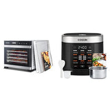 COSORI 10 Cup Rice Cooker with 18 Functions, Stainless Steel Inner Pot image 2