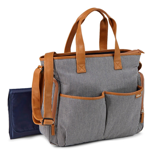 Baby Boom Fashion Tote Diaper Bag with Changing Pad, Assorted