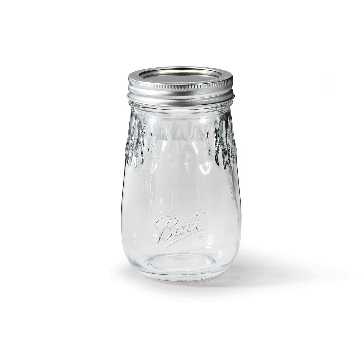 Ball Regular Mouth Pint Flute, 16-oz/473-mL, BPA-free, 4-pk