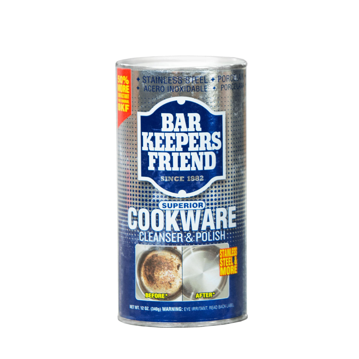 Bar Keepers Friend Cookware Cleanser & Polish, 340-g