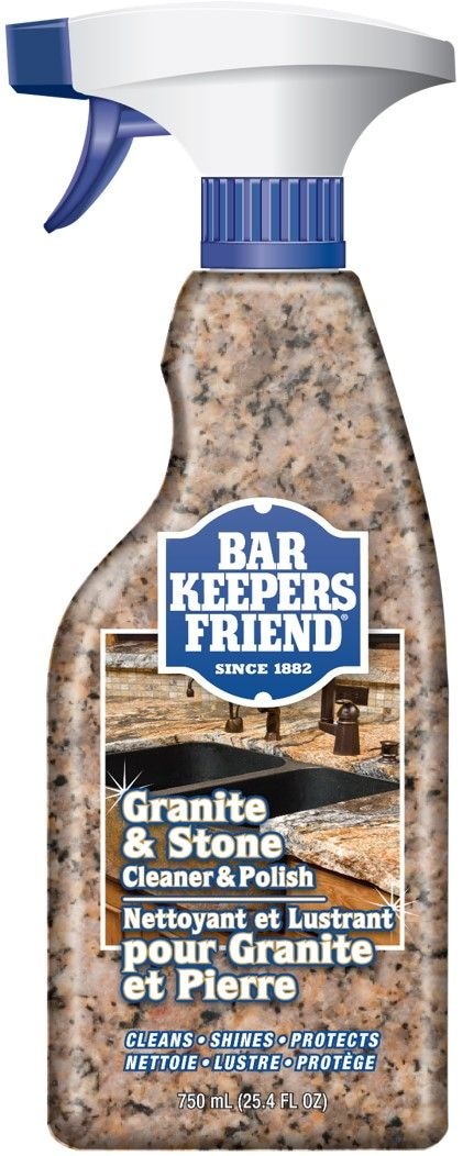 Bar Keepers Friend Granite/Stone Cleaner and Polish, 750-mL