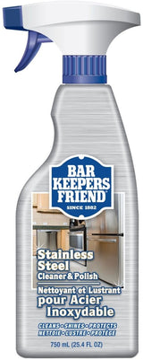 Bar Keepers Friend Stainless Steel Cleaner, 750-mL
