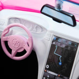 Barbie 2021 Pink Convertible Car for 2 Dolls, Ages 3+ image 5