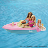 Barbie 3-Seater Floating Boat with Puppy & Accessories, Ages 3+ image 5