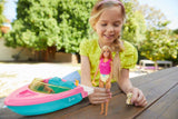 Barbie 3-Seater Floating Boat with Puppy & Accessories, Ages 3+ image 6