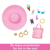 Barbie Beach-Themed Blonde Barbie Doll, Ages 3+ image 4