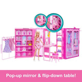 Barbie Dream Closet Toy Playset with Series 3.0 Fashion Doll and 25+ Accessories image 3