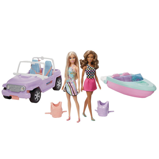Barbie & Friend Vehicles Buildup Set, Ages 3 to 7