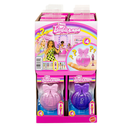 Barbie Mini BarbieLand Series 4 Fashionista Dolls with Surprise Blush Reveal, Assorted Styles