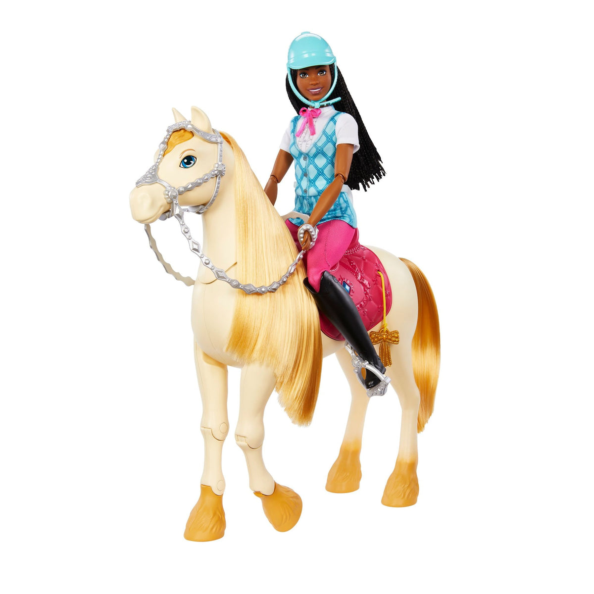 Barbie Mysteries: The Great Horse Chase Barbie Brooklyn Riding Doll with Accessories, Kids Ages 3+