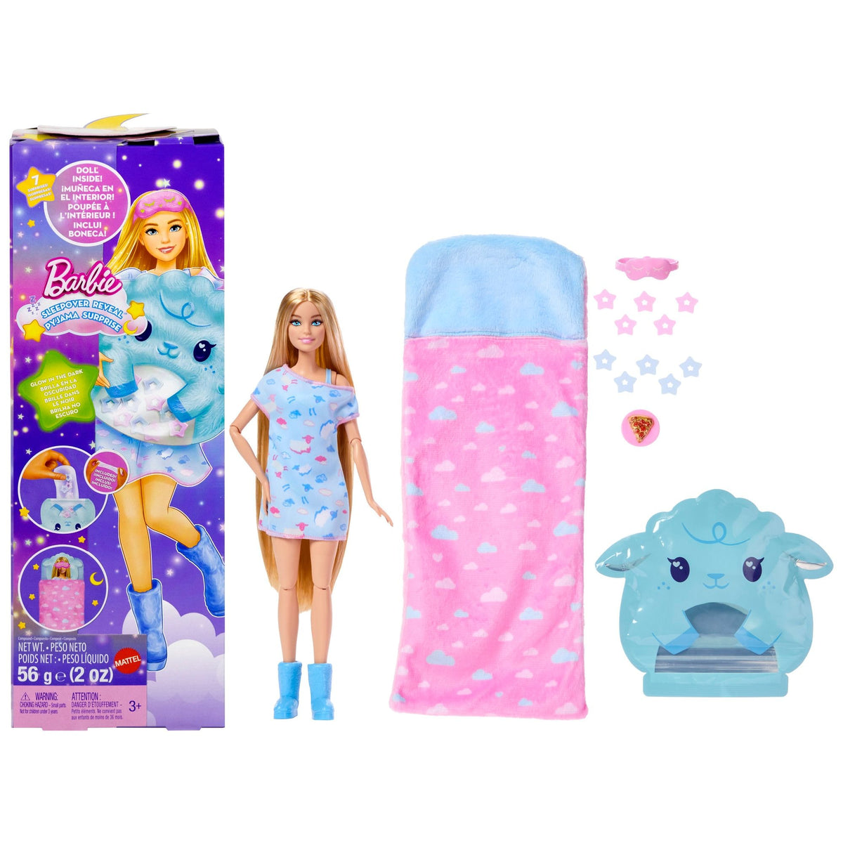 Barbie Party Unboxed Fashion Doll for Ages 3+, Assorted Styles