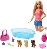 Barbie Puppy Bath Time Doll Toy & Playset For Kids, Assorted, Ages 3+ image 5