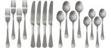 Basic Stainless Steel Flatware Set, Serves 4, 16-pc