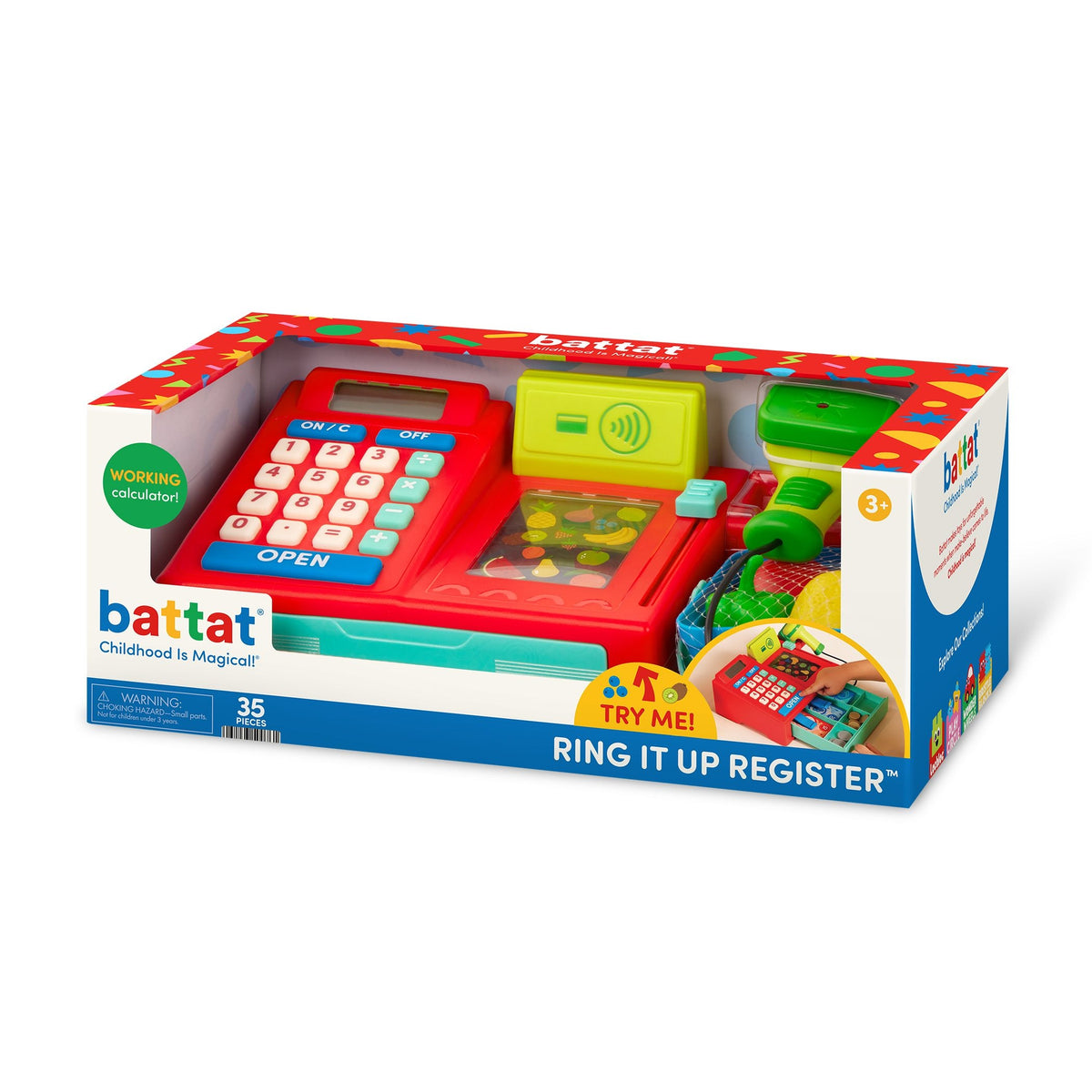 Battat Ring It Up Interactive Cash Register Set, 35-pc