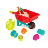 Battat Wheelbarrow Wonders Beach Set