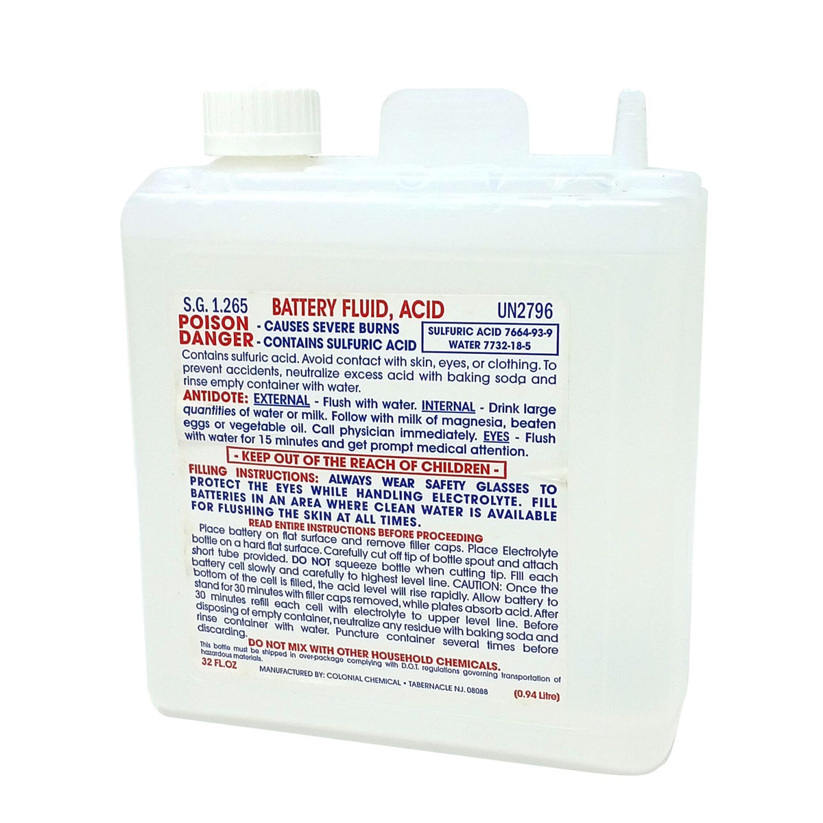 Battery Acid, 946-mL Bottle