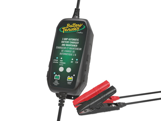 Battery Tender Smart Battery Charger/Maintainer, 3-Amp, 6V/12V