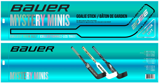 Bauer 2026 Mystery Mini Goalie Hockey Stick, 18-in