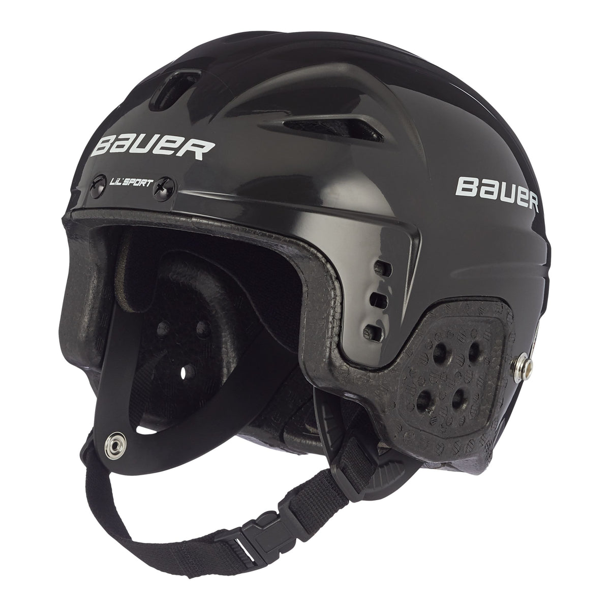 Bauer Lil' Sport Kids Hockey Helmet, Youth, Black or White