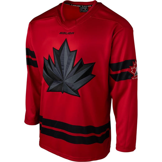 Bauer x Hockey Canada 2026 Replica Jersey, Red, Adult, Assorted Sizes