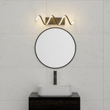 BAZZ Dante 16W/3000K Matte Black Integrated LED Wall Lamp Vanity Light image 2