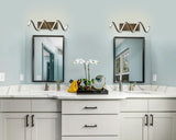 BAZZ Dante 16W/3000K Matte Black Integrated LED Wall Lamp Vanity Light image 3