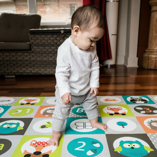 Bblüv Mülti BPA-Free Water-Resistant Tiles Playmat