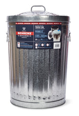 Behrens Galvanized Steel Circular Multi-Purpose Garbage Can, 75-L (19.8 US gal) image 4