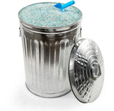 Behrens Galvanized Steel Circular Multi-Purpose Garbage Can, 75-L (19.8 US gal) image 6