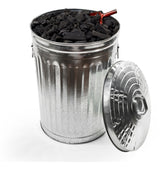Behrens Galvanized Steel Circular Multi-Purpose Garbage Can, 75-L (19.8 US gal) image 7