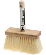 Bennett Large White Natural Fibre Wash Brush, 150-mm