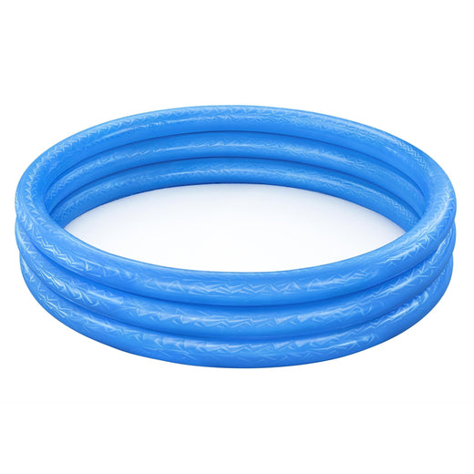 Bestway Inflatable 3-Ring Pool, 5-ft x 12-in, Assorted Colours