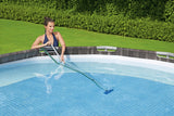 Bestway Pool Hydro Cleaning Above Ground Pool Maintanance Kit with Vacuum, Skimmer & Pole image 7