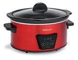 Betty Crocker Digital Programmable Slow Cooker with Tempered Glass Lid, 5-qt image 2