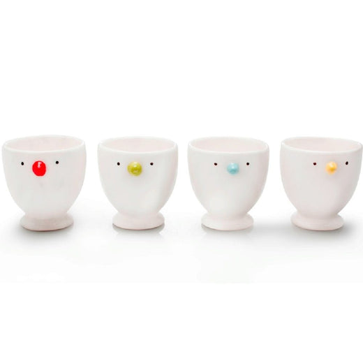 Bia Chick Porcelain Egg Cups, 4-pk