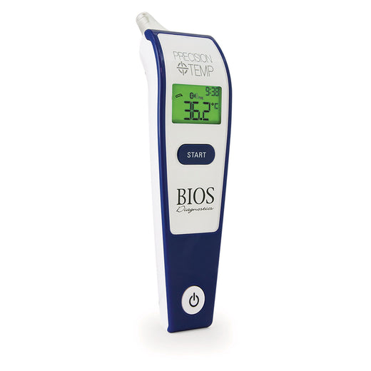 Bios Diagnostics Precision Temp Digital Ear Thermometer with Bluetooth, 1-Second Reading