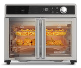 Black & Decker 12-in-1 French Door Digital Countertop Convection Oven with Air Fry, 6-Slices