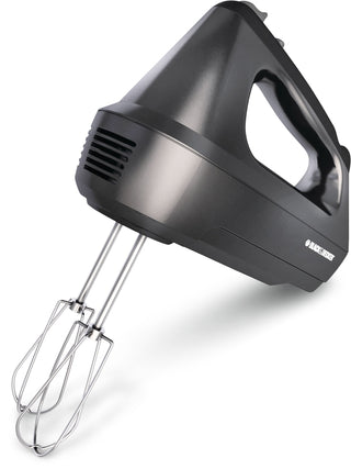 Black & Decker 6-Speeds Hand Mixer with Storage Case Black