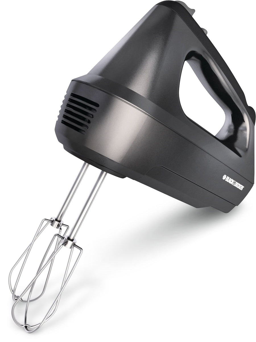 Black & Decker 6-Speeds Hand Mixer with Storage Case Black