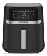 Black & Decker 8-in-1 Digital Air Fryer with Non-Stick Cooking Basket, 6-qt image 4