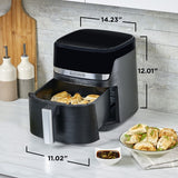 Black & Decker 8-in-1 Digital Air Fryer with Non-Stick Cooking Basket, 6-qt image 5