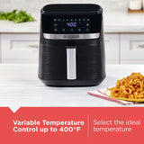 Black & Decker 8-in-1 Digital Air Fryer with Non-Stick Cooking Basket, 6-qt image 6