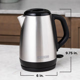 Black & Decker Cordless Electric Kettle with Auto Shut Off, Stainless Steel, 1.7L image 5