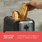 Black & Decker Extra Wide Slots Toaster with 7 Settings, 2-Slices image 8